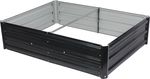 Bed Strend Pro Garden, 3D design, metal, raised, 120x90x30 cm