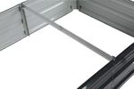 Raised garden bed Strend Pro Garden, 3D design, metal, 120x90x30 cm