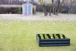 Raised garden bed Strend Pro Garden, 3D design, metal, 120x90x30 cm