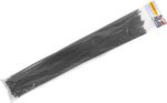 Kábelkötegelő Strend Pro XXL CT66BL, extra STRONG, 800x9 mm, 50 db, fekete, nylon, rögzítő