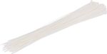 Kábelkötegelő Strend Pro XXL CT66BW, extra STRONG, 1200x9 mm, 50 db, fehér, nylon, rögzítő