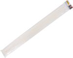 Kábelkötegelő Strend Pro XXL CT66BW, extra STRONG, 1200x9 mm, 50 db, fehér, nylon, rögzítő