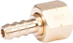 Connector CGAS, for gas, one-way, G G3/8''-LH thread, with nut