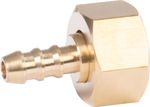 Nipple Airtool, one-way, G1/2'' thread, with nut, for air