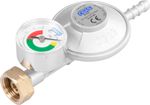 Gas regulator CGAS C31-30, 30 mbar, 8 mm, with pressure gauge