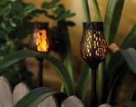 Lámpa Strend Pro Garden, tulipán, 12x LED, 8x8x53 cm, csomag 2 db