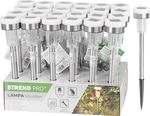 Lamp Strend Pro Garden, solar, 2x LED, 5.5x33 cm, Sellbox 24 pcs