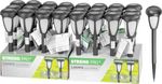 Lámpa Strend Pro Garden, napelemes, 1x LED, 7x7x37 cm, Kiszerelés 24 db