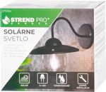 Lámpa Strend Pro Garden, napelemes, fali/kerítés lámpa, 1x LED, 23,5x18x20 cm