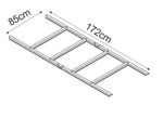 Floor Frame Strend Pro, for shed, for 2172910, 85x172 cm
