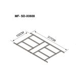 Floor Frame Strend Pro, for shed, for 2172912, 102x217 cm