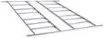 Floor Frame Strend Pro, for shed, for 2172913, 231x282 cm