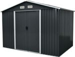 Shed Strend Pro, garden, sheet metal, anthracite, 301x236x214 cm