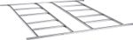 Floor Frame Strend Pro, for shed, for 2172937, 165x282 cm