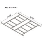 Floor Frame Strend Pro, for shed, for 2172937, 165x282 cm
