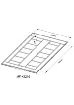 Floor Frame Strend Pro, for shed, for 2172939, 295x285 cm
