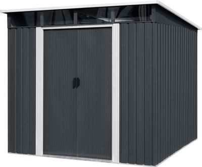 House Strend Pro, garden, sheet metal, anthracite, 238x193x202 cm
