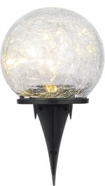 Lampa Strend Pro Garden Crackles, solárne, LED, 10x19 cm