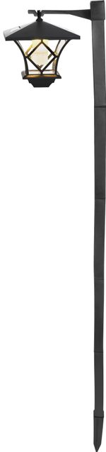 Lámpa Strend Pro Garden Zia, napelemes, 2xLED, 17x17x153 cm