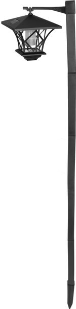 Lamp Strend Pro Garden Zia, solar, 2xLED, 17x17x153 cm