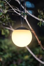 Lámpa Strend Pro Garden Glob, napelemes, 1xLED, 10 cm, Kiszerelés 12 db