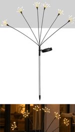 Lamp Strend Pro Garden Lara, solar, 60xLED, 72 cm