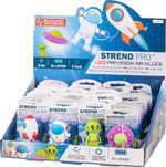 Svietidlo Strend Pro Keychain, kľúčenka, prívesok so zvukom, raketa/ufo/kozmonaut/vesmírna loď, LED 5 lm, Sellbox 24 ks