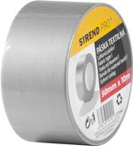 Szalag Strend Pro, 50 mm, Hossz: 10 m, textil, ragasztó, szürke