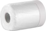 Takarófólia Strend Pro, 550 mm, H-30 m, PE, festő, maszkoló ragasztószalaggal, takaró, padlóra