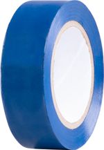 Tape Strend Pro, 19 mm, L-10 m, max. 80°C, 600V, blue, insulating, adhesive, PVC, pack of 10 pcs