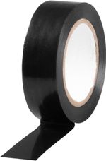 Szalag Strend Pro, 19 mm, L-10 m, max. 80°C, 600V, fekete, szigetelő, ragasztó, PVC, csomag 10 db