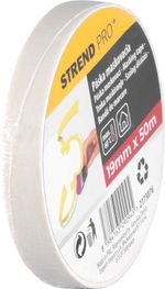 Szalag Strend Pro, 19 mm, L-50 m, Krepp, festő, maszkoló, ragasztó, fehér