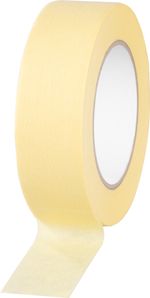 Tape Strend Pro, 38 mm, L-50 m, 80°C, painter's, masking, adhesive, yellow