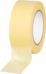Tape Strend Pro, 50 mm, L-50 m, 80°C, painter's, masking, adhesive, yellow