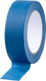 Tape Strend Pro, 38 mm, L-50 m, masking, blue, UV stable, exterior, adhesive