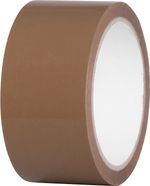 Tape Strend Pro, 48 mm, L-50 m, 45 µm OPP, packaging, adhesive, brown, pack of 6 pcs