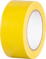 Szalag Strend Pro, 50 mm, Hossz: 33 m, ragasztó, sárga, PVC