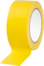 Szalag Strend Pro, 50 mm, Hossz: 33 m, ragasztó, sárga, PVC