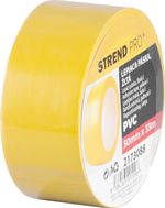 Tape Strend Pro, 50 mm, L-33 m, adhesive, yellow, PVC