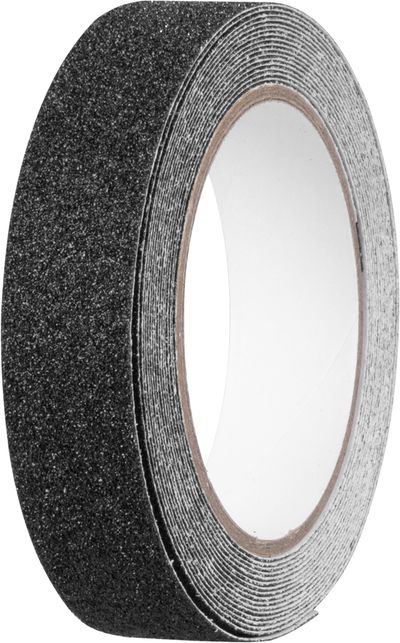 Szalag Strend Pro, 25 mm, L-5 m, ragasztó, csúszásgátló, extra tartós, fekete