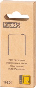 Staples RAPID Spirit of Sweden, R13, type 13, 4-10 mm, pack of 1080 pcs