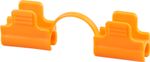 Clips Strend Pro, for film attachment, for hotbeds, for foil tunnels, diameter 13 mm, pack. 10 pcs