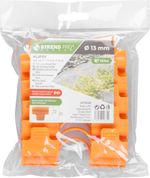 Clips for attaching foil Strend Pro, for hotbeds, for foil tunnels, diameter 13 mm, pack. 10 pcs