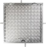 Aknafedél MC60, 600x600 mm, csatorna, horganyzott, max. 150 kg
