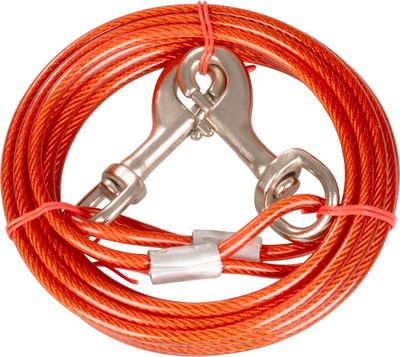 Rope TATRAPET BENNY, for dogs, for tethering, nylon, 2.5mm, 4.5m