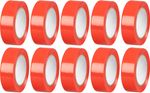 Tape Strend Pro, 19 mm, L-10 m, max. 80°C, 40.0 kV/mm, red, insulating, adhesive, PVC, pack of 10 pc