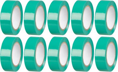 Páska Strend Pro, 19 mm, L-10 m, max. 80°C, 600V, zelená, izolačná, lepiaca, PVC, bal. 10 ks