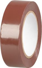 Tape Strend Pro, 19 mm, L-10 m, max. 80°C, 40.0 kV/mm, brown, insulating, adhesive, PVC, pack of 10