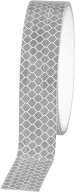Páska Strend Pro, 25 mm, L-2 m, biela, reflexná