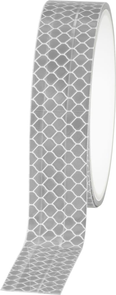 Páska Strend Pro, 25 mm, L-2 m, biela, reflexná